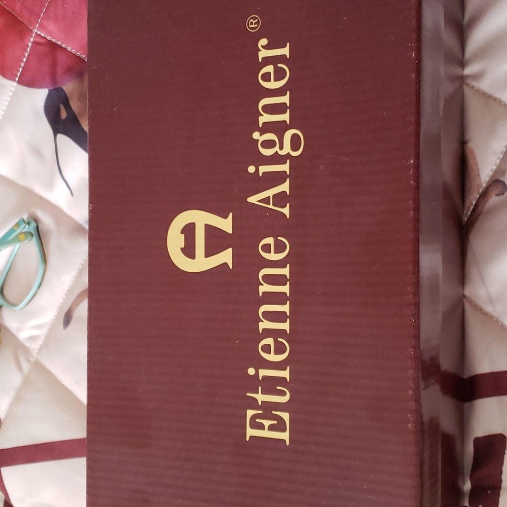 Navy blue leather loafers